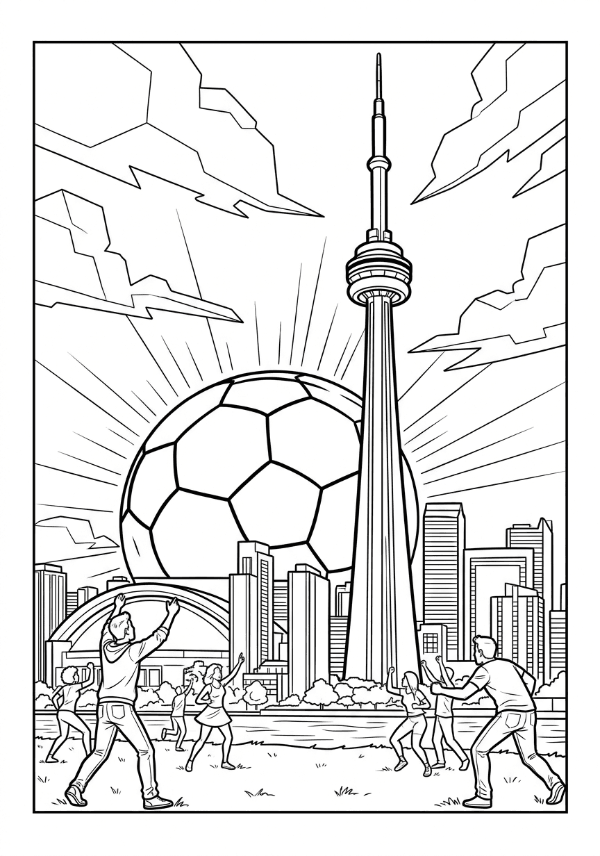 Página 2 do livro Canadá · HQ — Copa 2026
