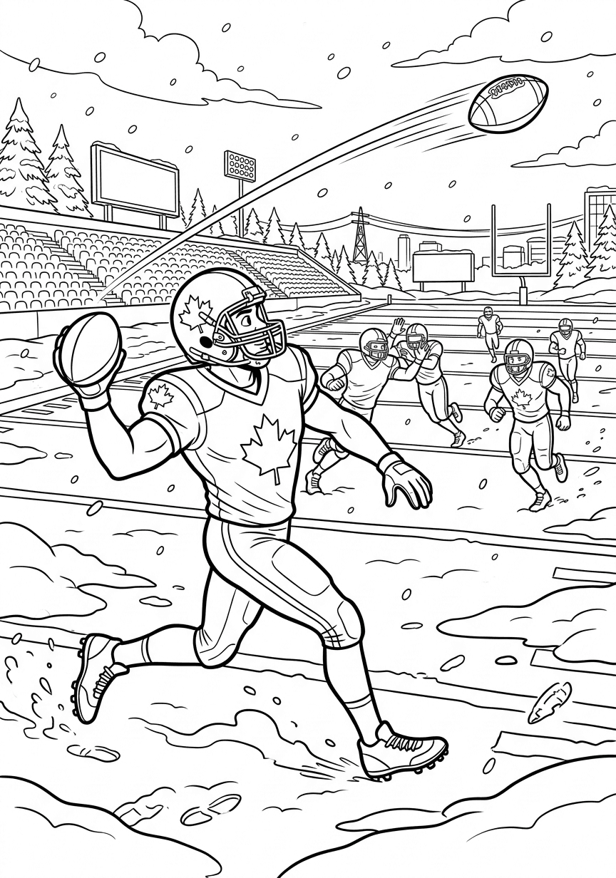 Página 1 do livro Canadá · HQ — Copa 2026