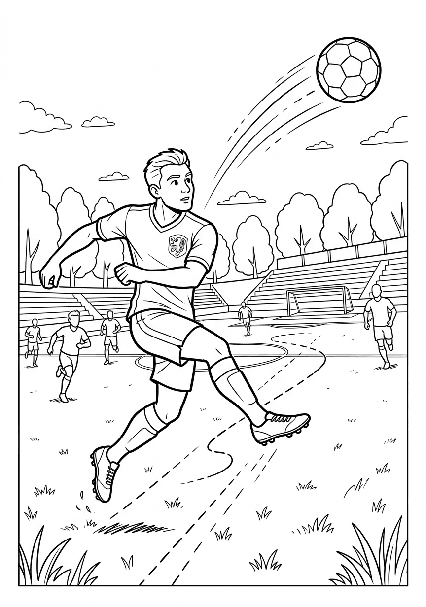 Página 1 do livro Países Baixos · HQ — Copa 2026