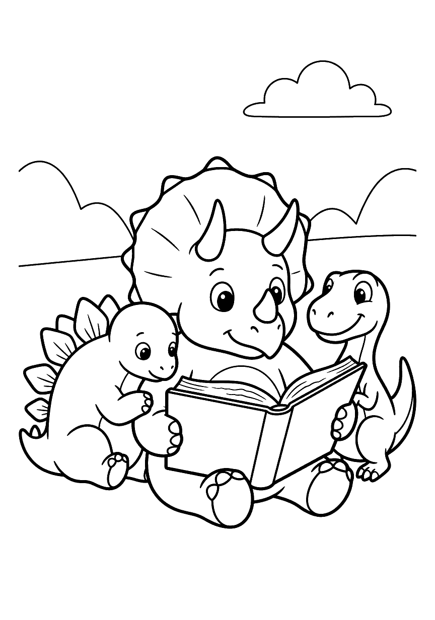 Página 2 do livro Aventuras Pré-Históricas