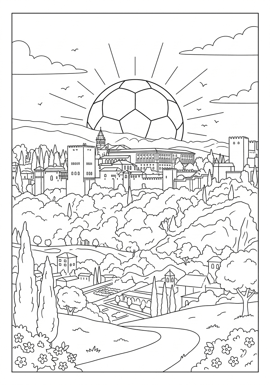Página 3 do livro Espanha · Detalhado Leve — Copa 2026