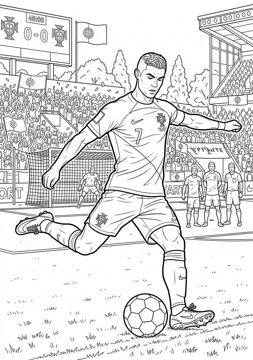 Página 1 do livro Portugal · Detalhado Médio — Copa 2026