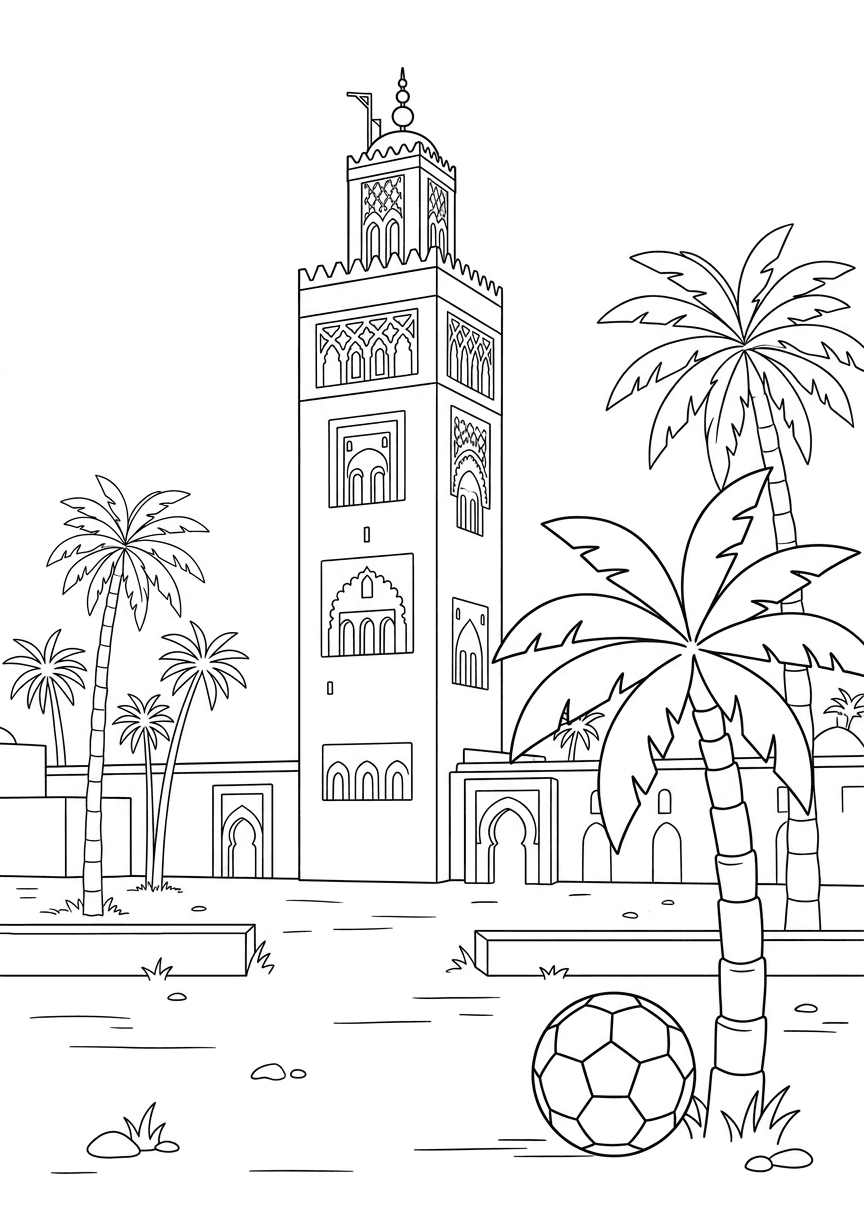 Página 3 do livro Marrocos · Detalhado Leve — Copa 2026