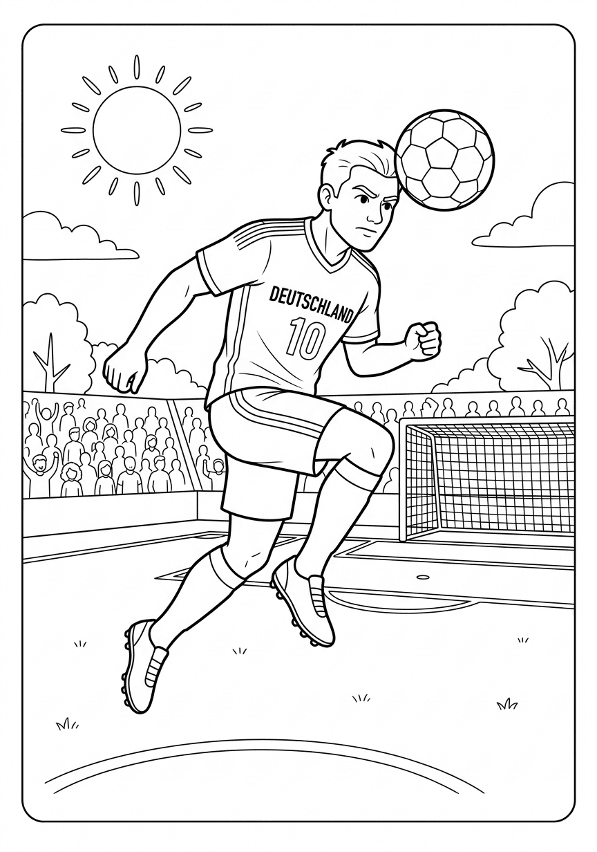 Página 1 do livro Alemanha · Detalhado Leve — Copa 2026