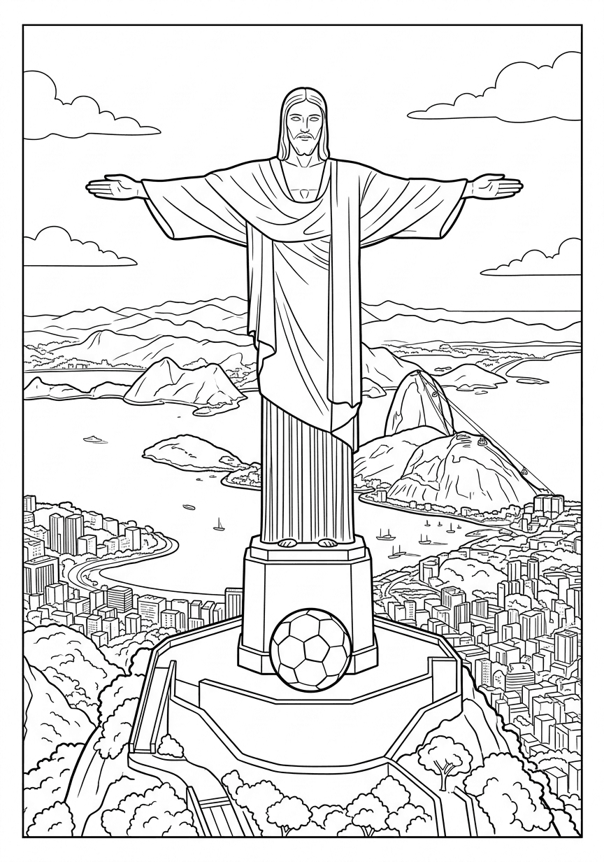 Página 2 do livro Brasil · Detalhado Médio — Copa 2026