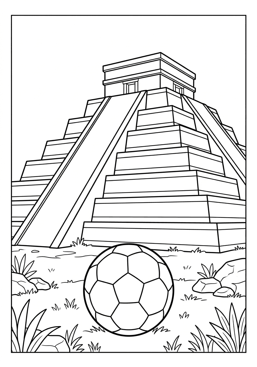 Página 2 do livro México · Detalhado Médio — Copa 2026